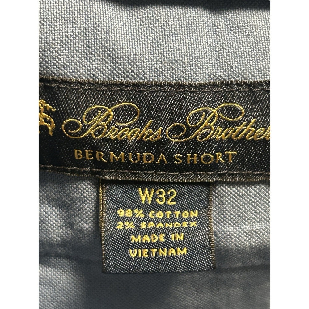 Brooks Brothers $80 Bermuda Shorts Blue NWT Size 32 Men's 640 - Picture 5 of 7